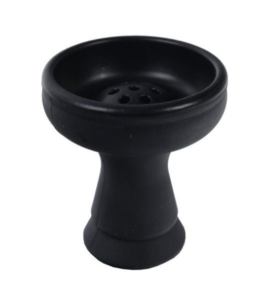 Tabakkopf Silikon Schwarz